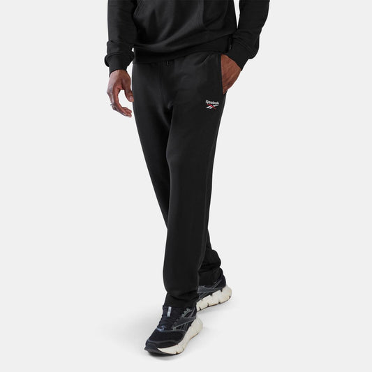ID 2-Col Logo French Terry Open Hem Men's Pants