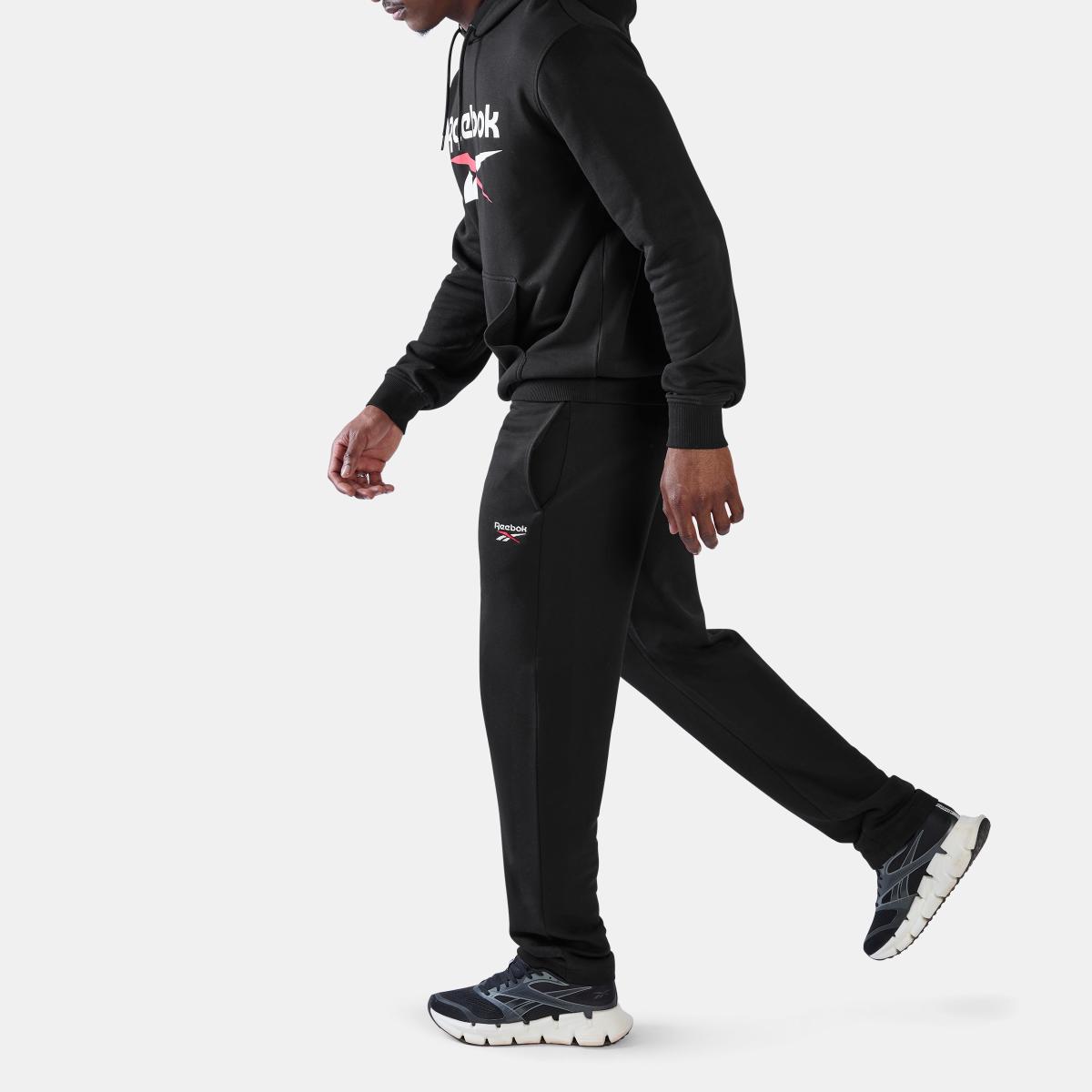 ID 2-Col Logo French Terry Open Hem Men's Pants