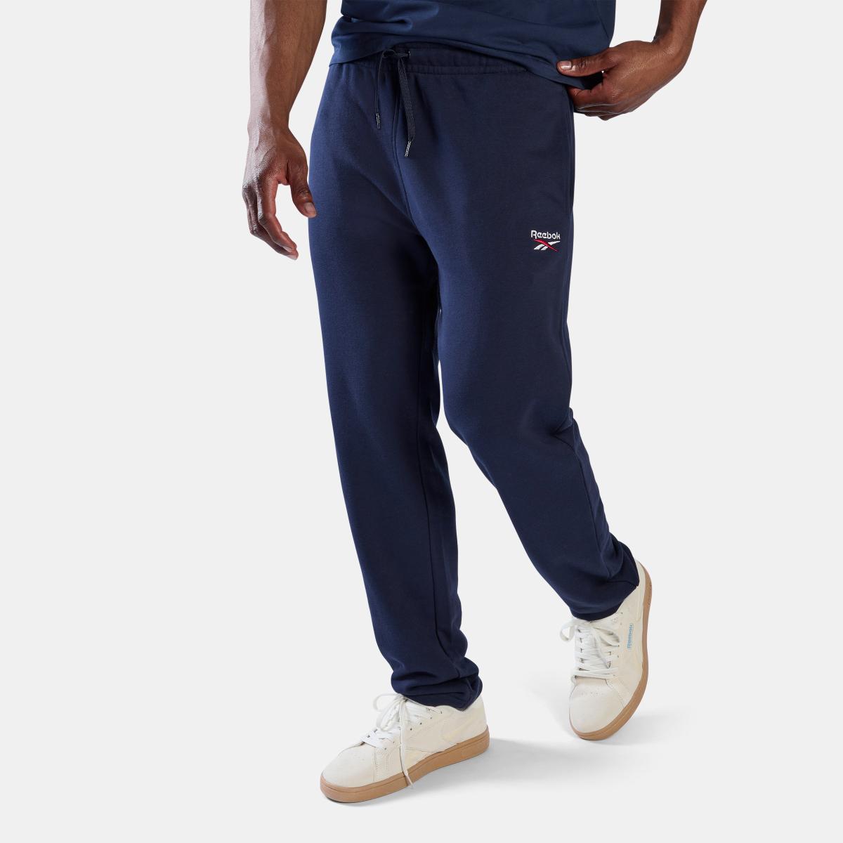 ID 2-Col Logo French Terry Open Hem Men's Pants