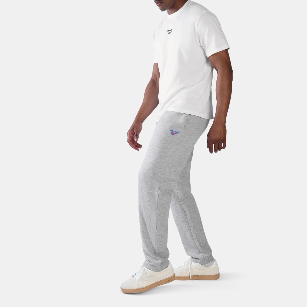 ID 2-Col Logo French Terry Open Hem Men's Pants