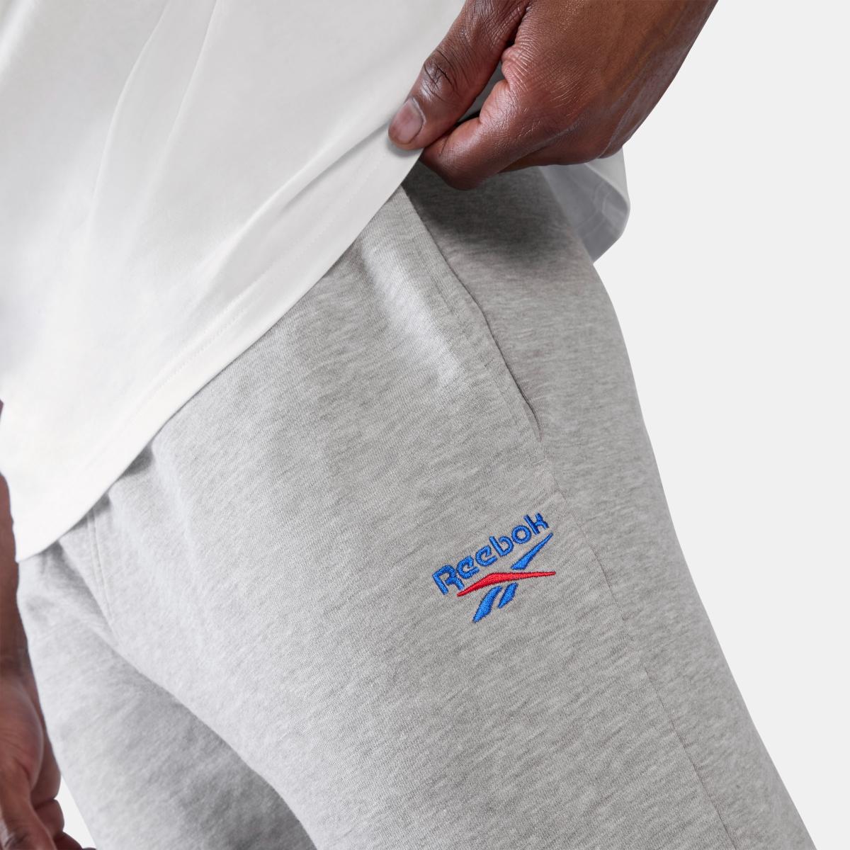 ID 2-Col Logo French Terry Open Hem Men's Pants