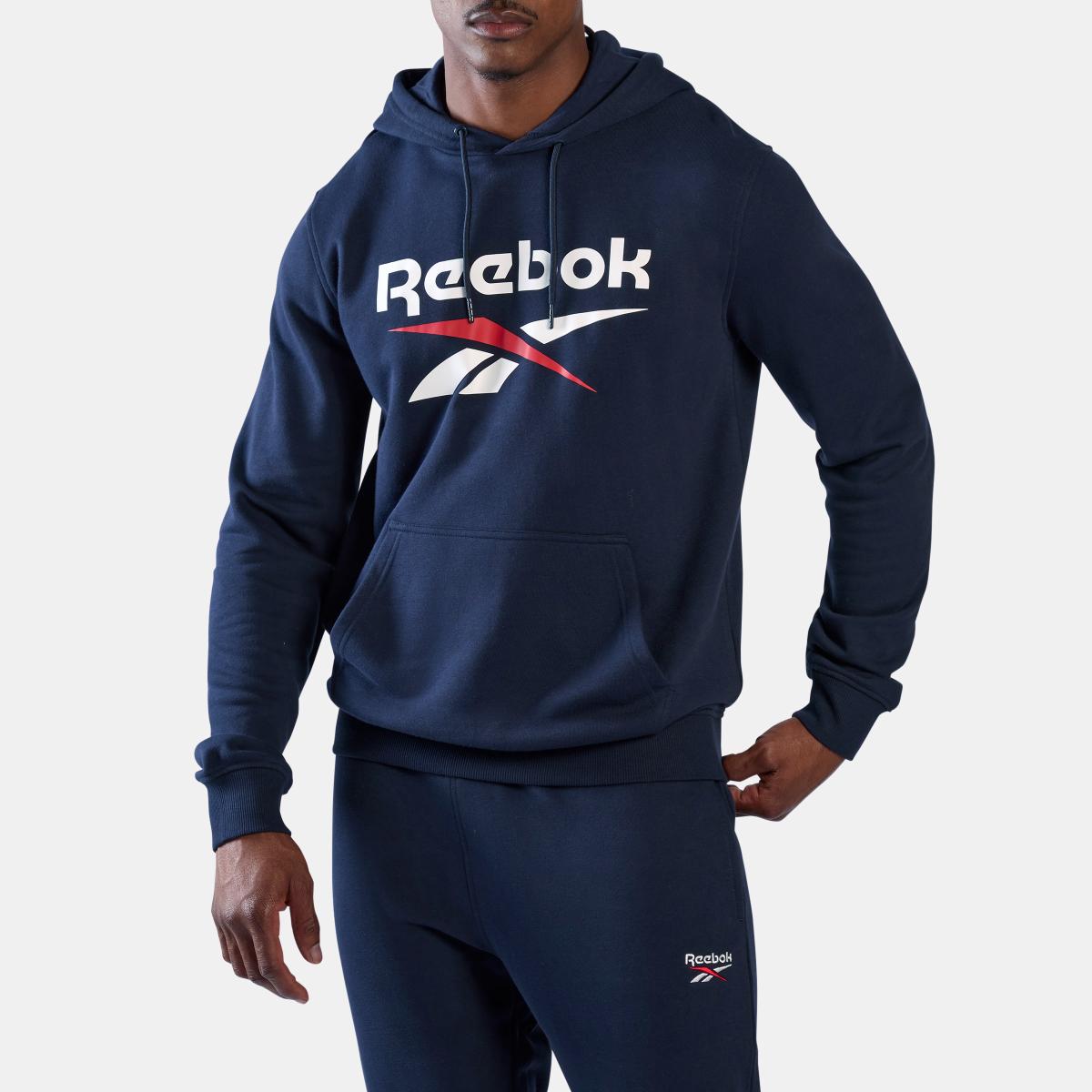 ID 2-Col Large Logo French Terry Men's Hoodie
