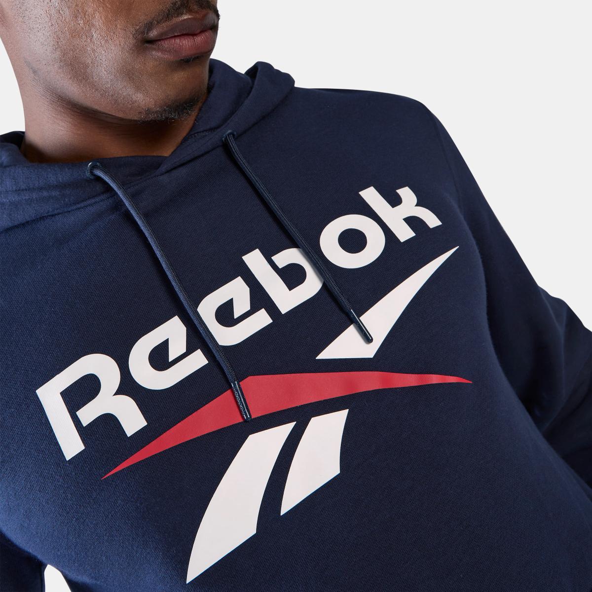 ID 2-Col Large Logo French Terry Men's Hoodie