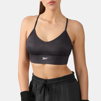 ID Train Printed Tri-Back Bra
