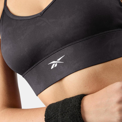 ID Train Printed Tri-Back Bra