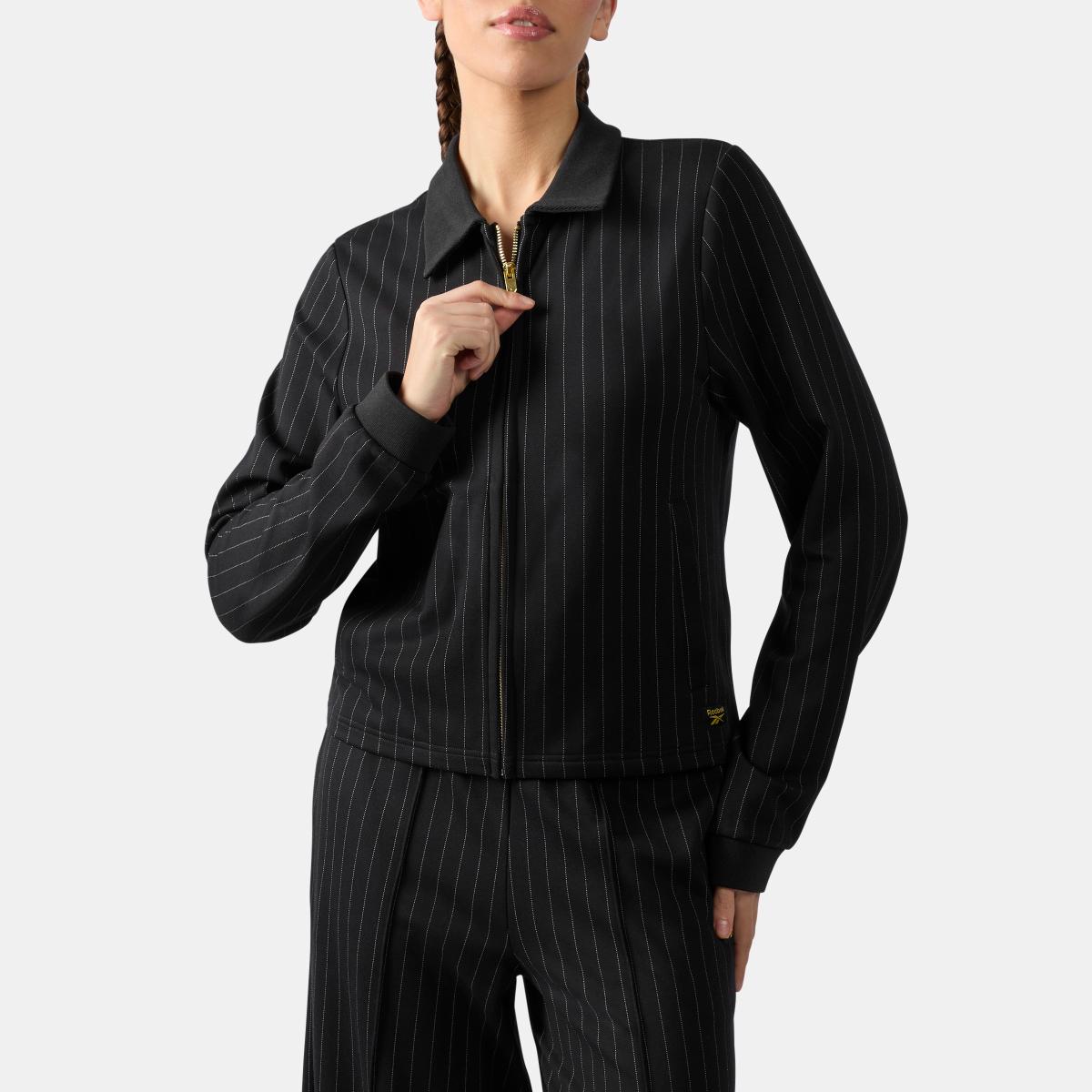 Elevated Athletic Pinstripe Women's Track Top