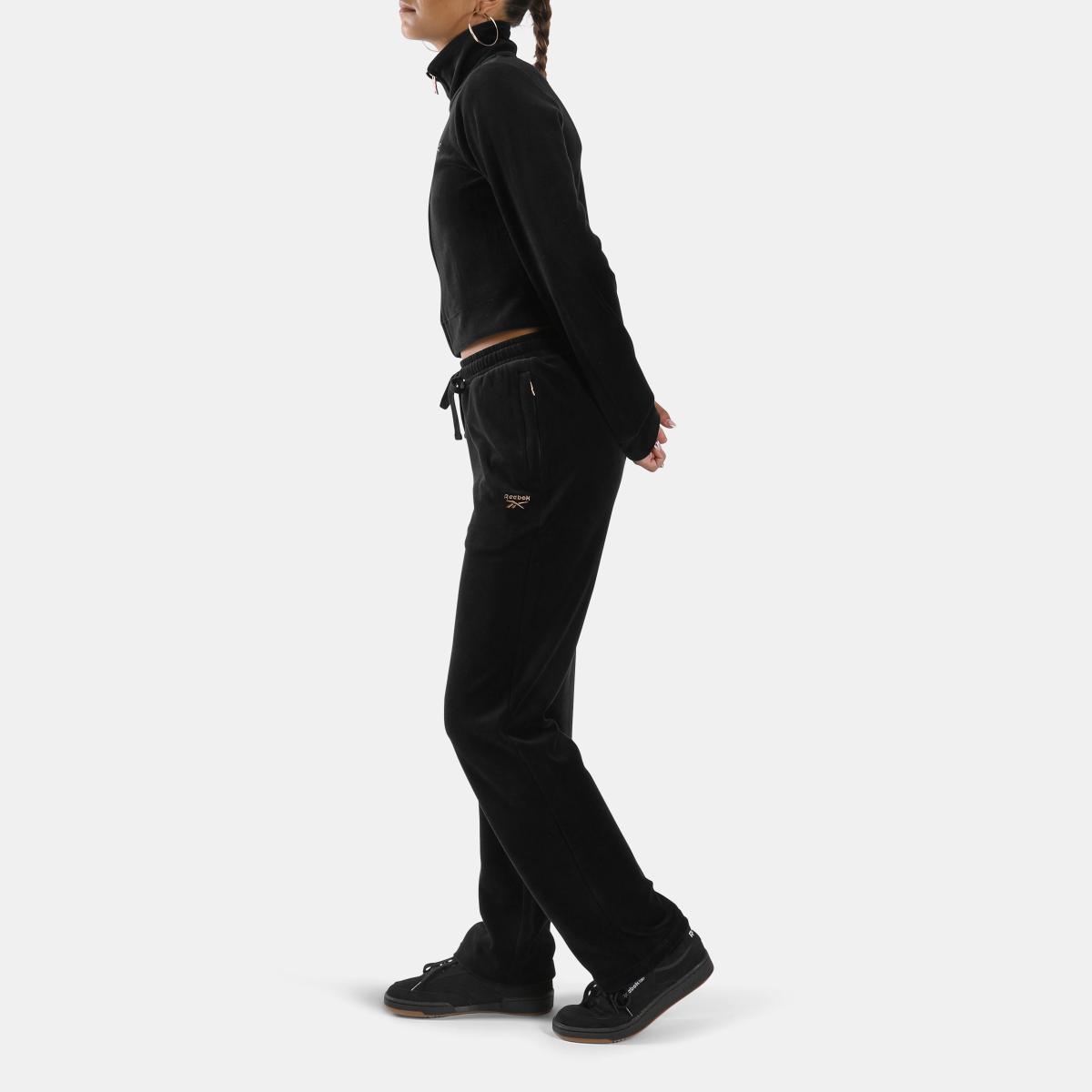 Elevated Athletic Crop Velour Women's Track Top