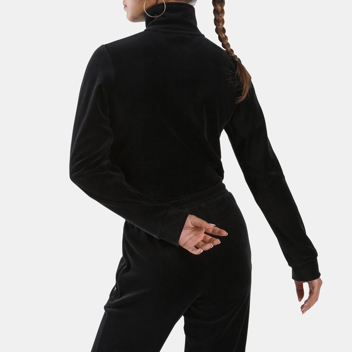 Elevated Athletic Crop Velour Women's Track Top