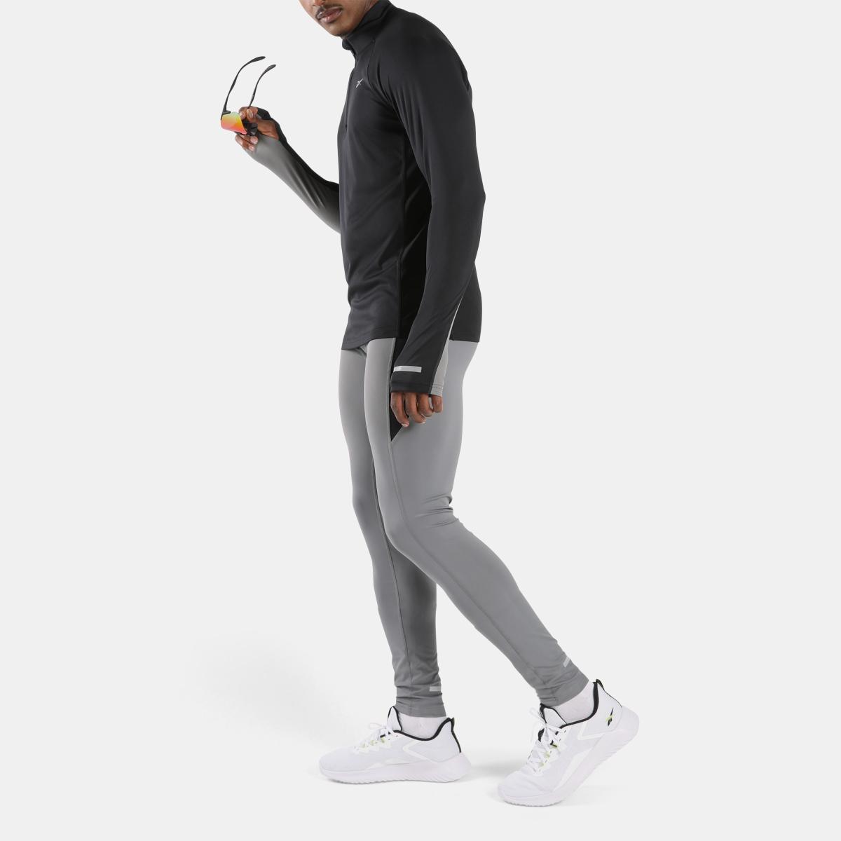 ID Long Sleeve Vector 1/4 Zip Men's T-Shirt