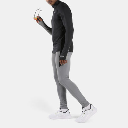 ID Long Sleeve Vector 1/4 Zip Men's T-Shirt