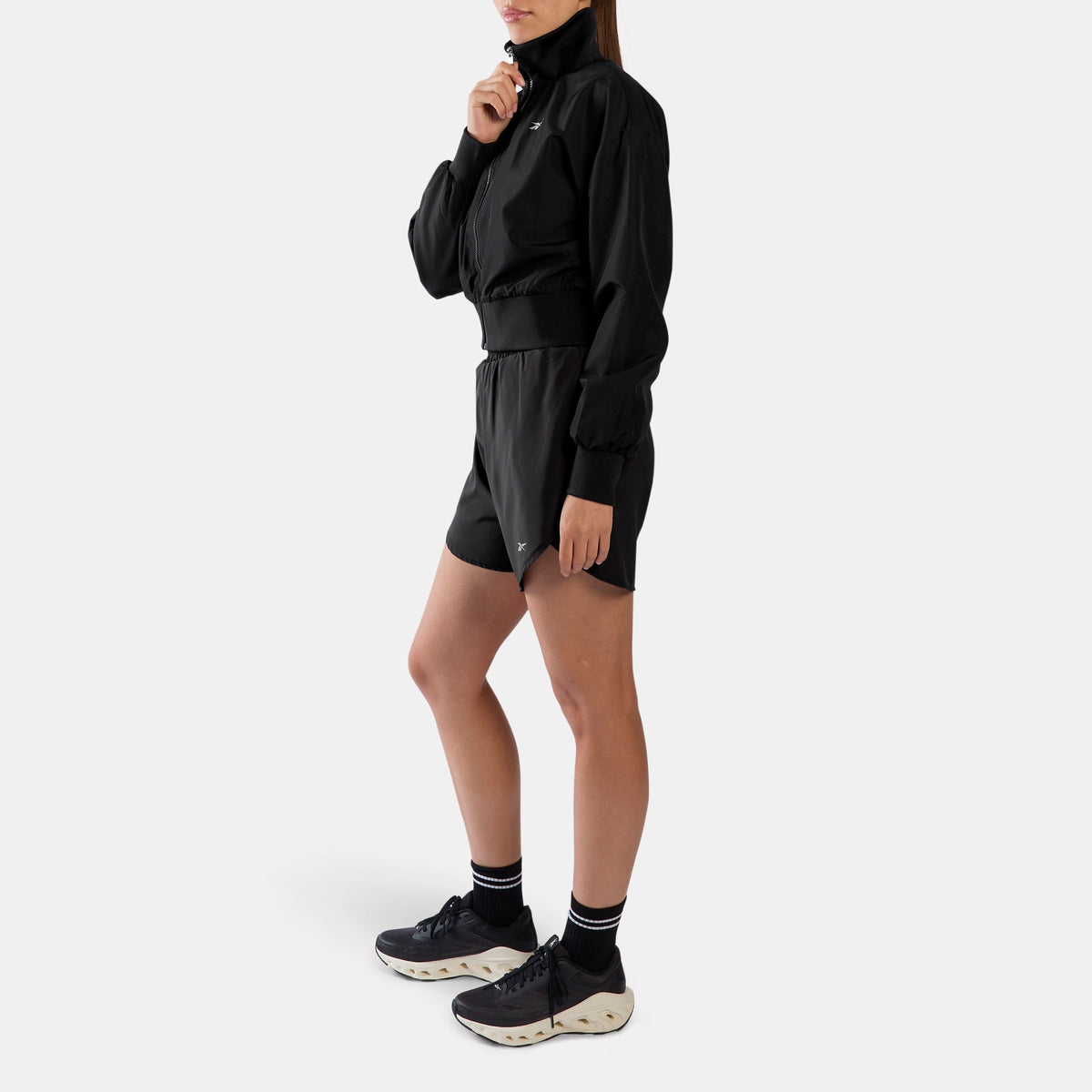 ID Metallic Print Women's Track Top