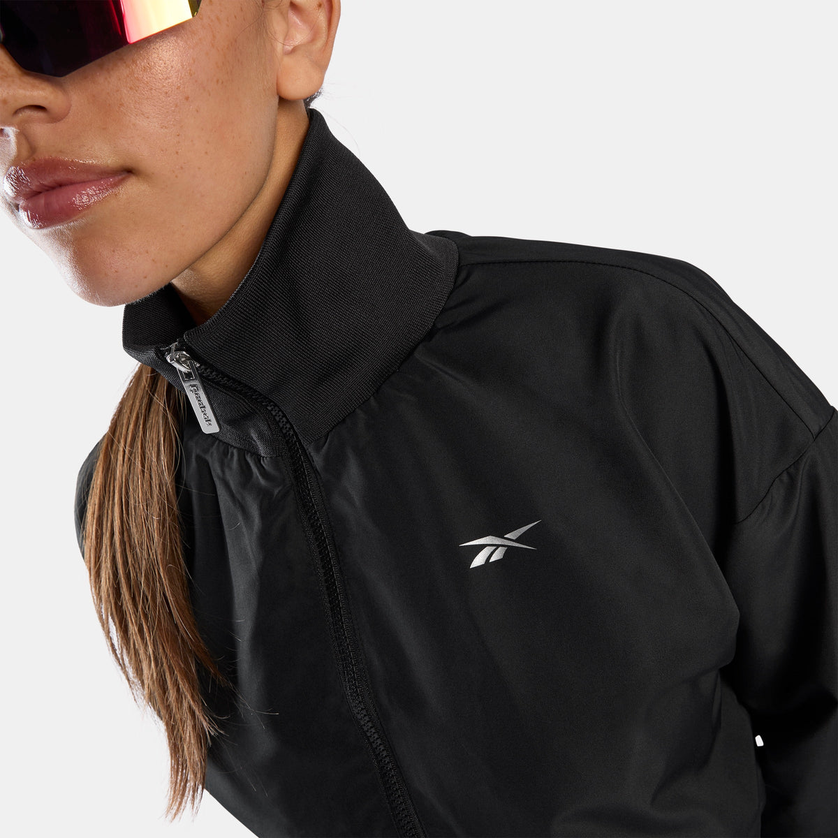 ID Metallic Print Women's Track Top