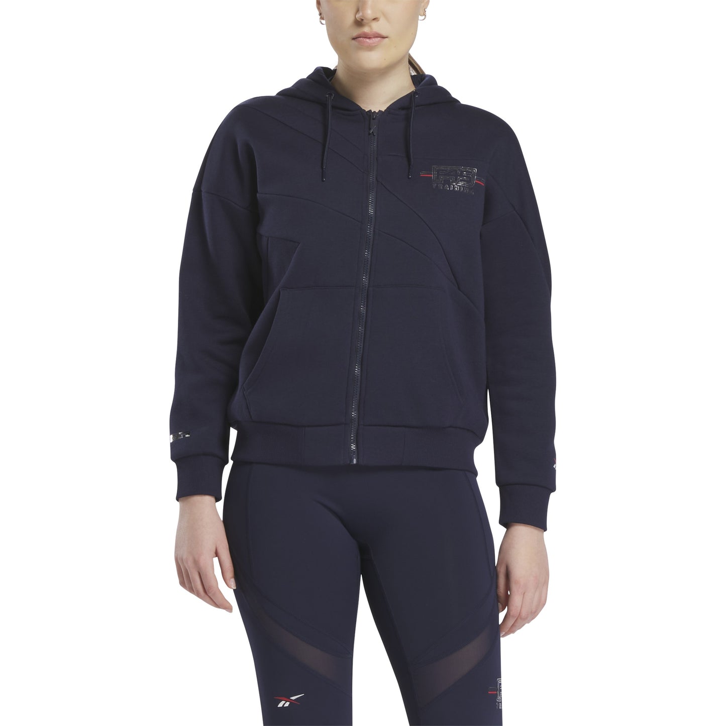 Women's Reebok x F45 Training Coach Full-Zip Hoodie