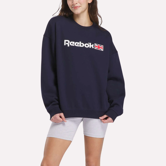 Relaxed Fit Crew Neck Sweatshirt