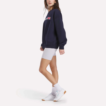 Relaxed Fit Crew Neck Sweatshirt