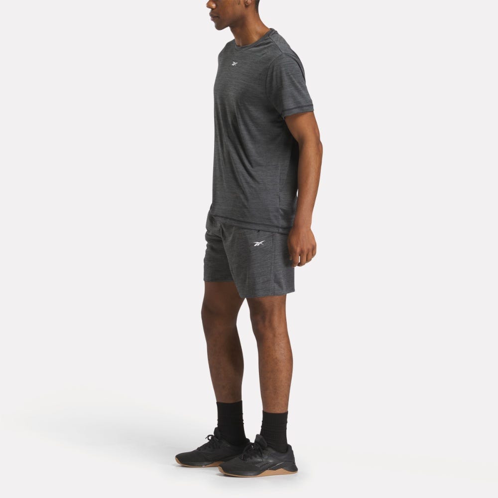 Identity Train Melang Knit Men's Short