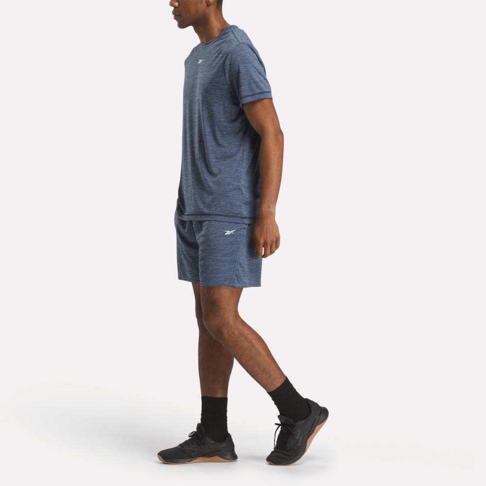 Identity Train Melang Knit Men's Short