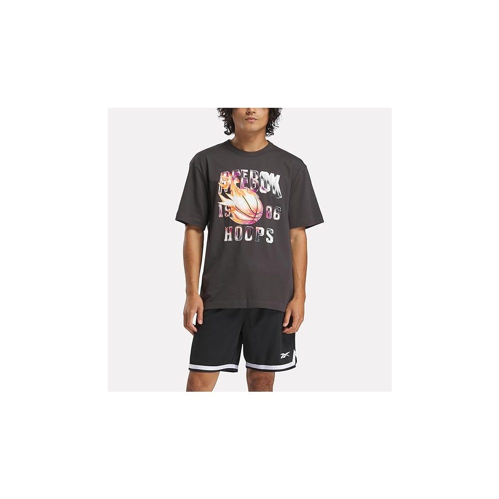 Basketball On Fire Men's T-shirt