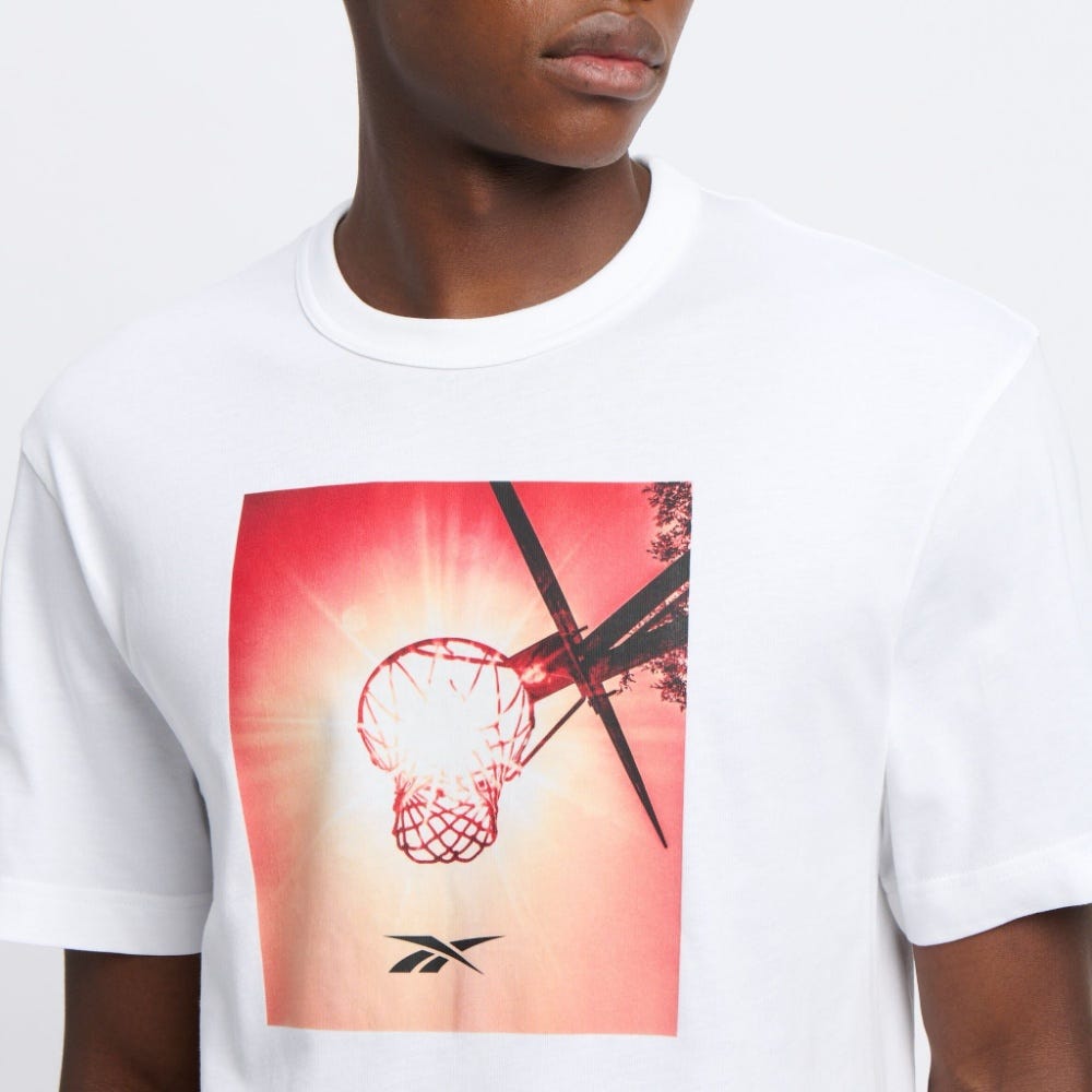 Graphic Series Basketball Sun Stare Men's T-Shirt