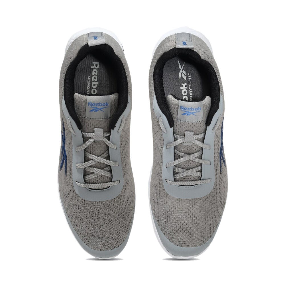 Reebok Lunar Walk M Shoes In Flat Grey/Vector Blue/Black