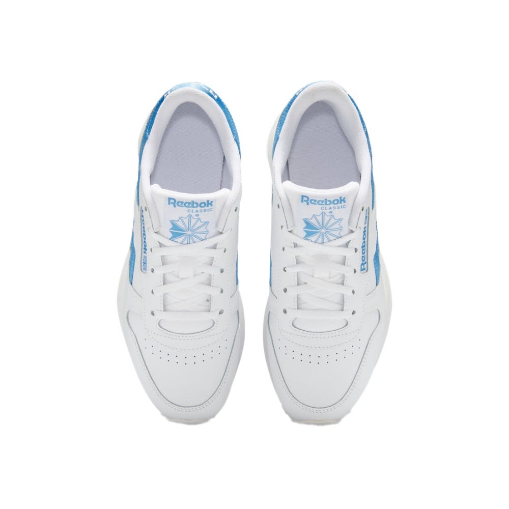 Reebok Classic Leather Sp Shoes In Ftw White/Essential Blue