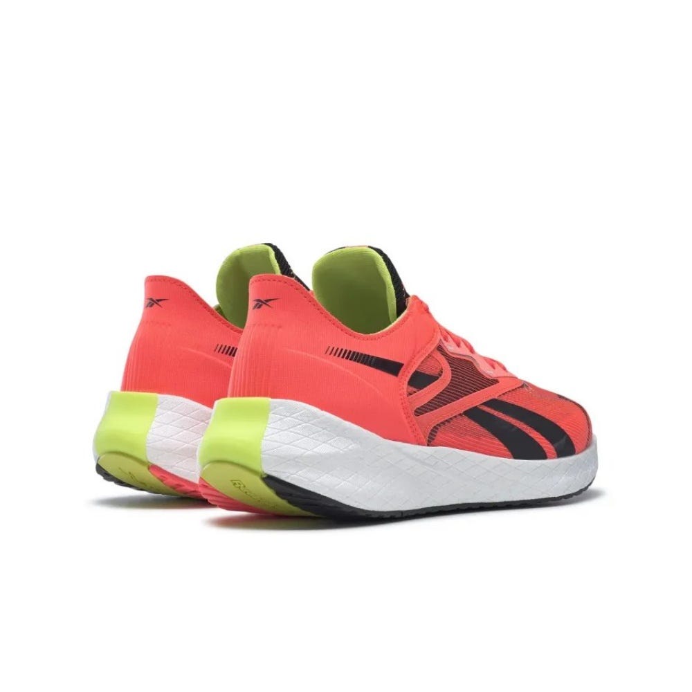 Reebok Floatride Energy Symmetros 2 In Orange Flare/Core Black/Acid Yellow