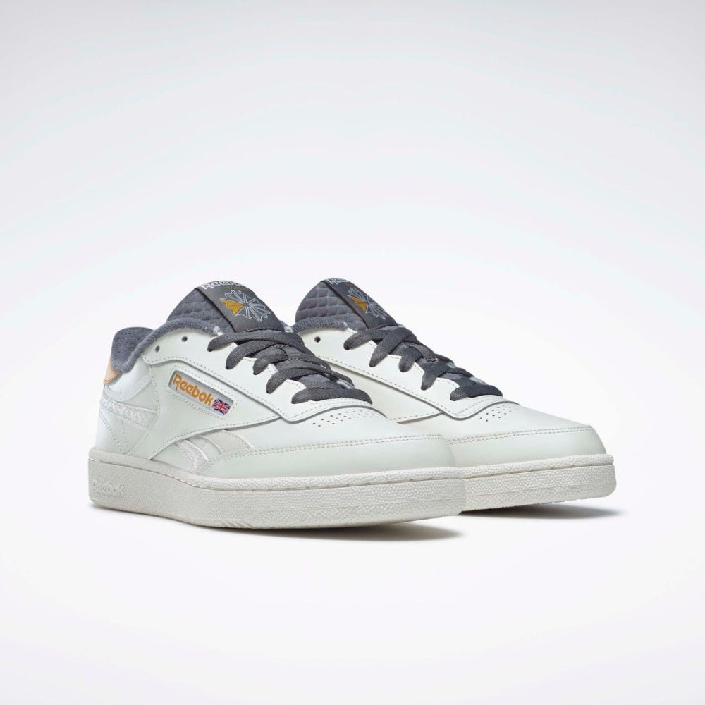 Reebok Club C Revenge In Chalk/Pure Grey/Bright Ochre