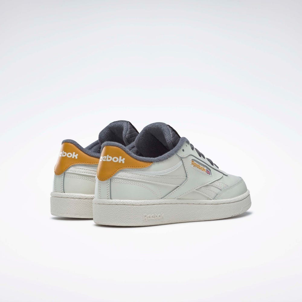 Reebok Club C Revenge In Chalk/Pure Grey/Bright Ochre