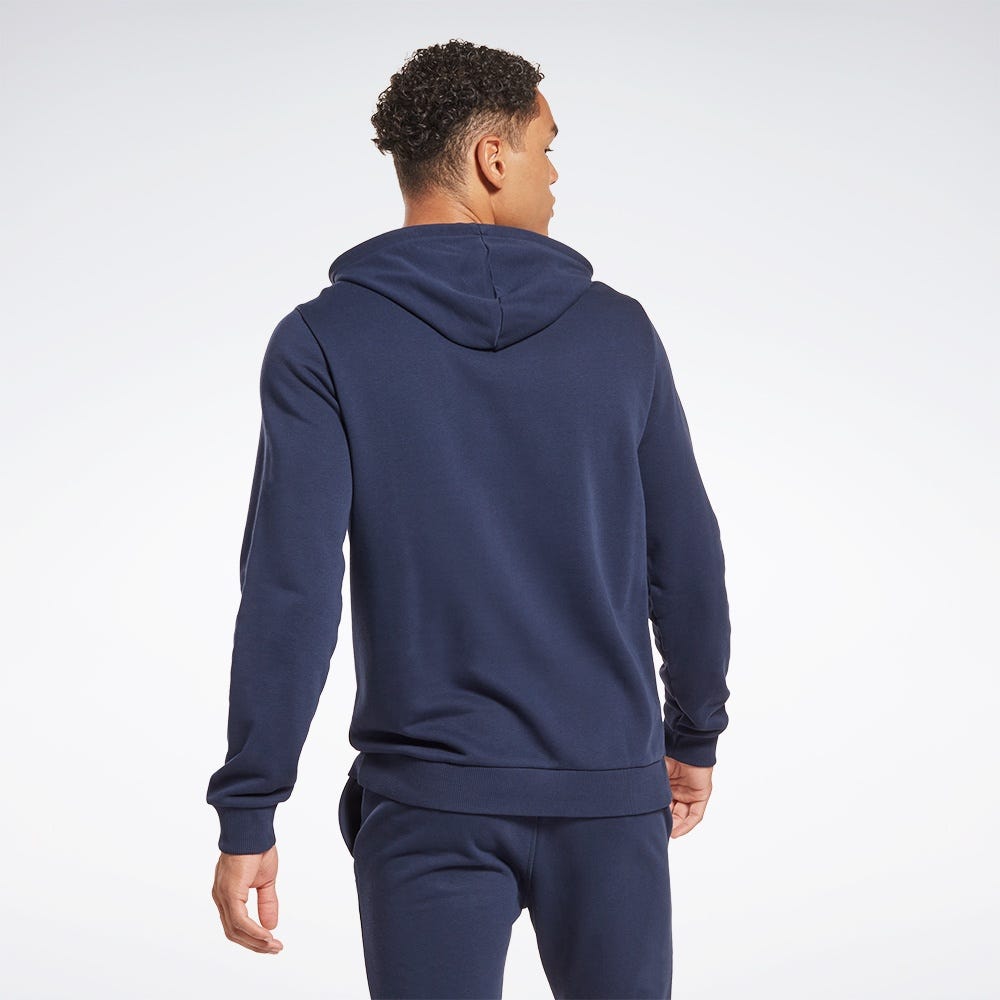 Reebok Identity French Terry Logo Pullover Men's Hoodie