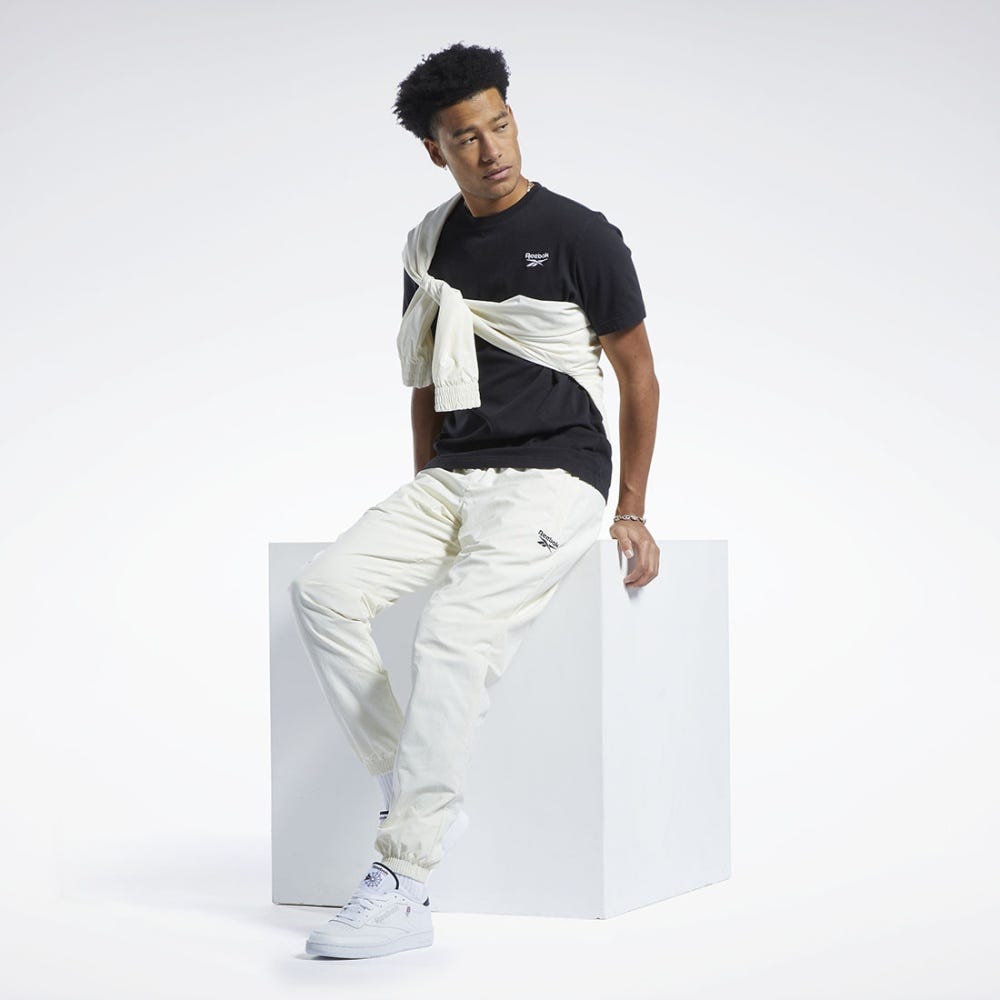 Reebok Classic Trackpants In Classic White