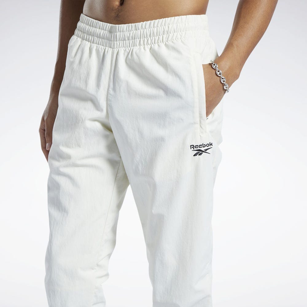 Reebok Classic Trackpants In Classic White