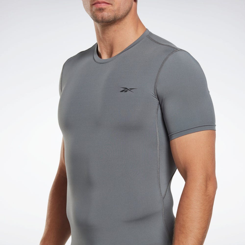 Workout Ready Compression Short Sleeve Men's T-Shirt 