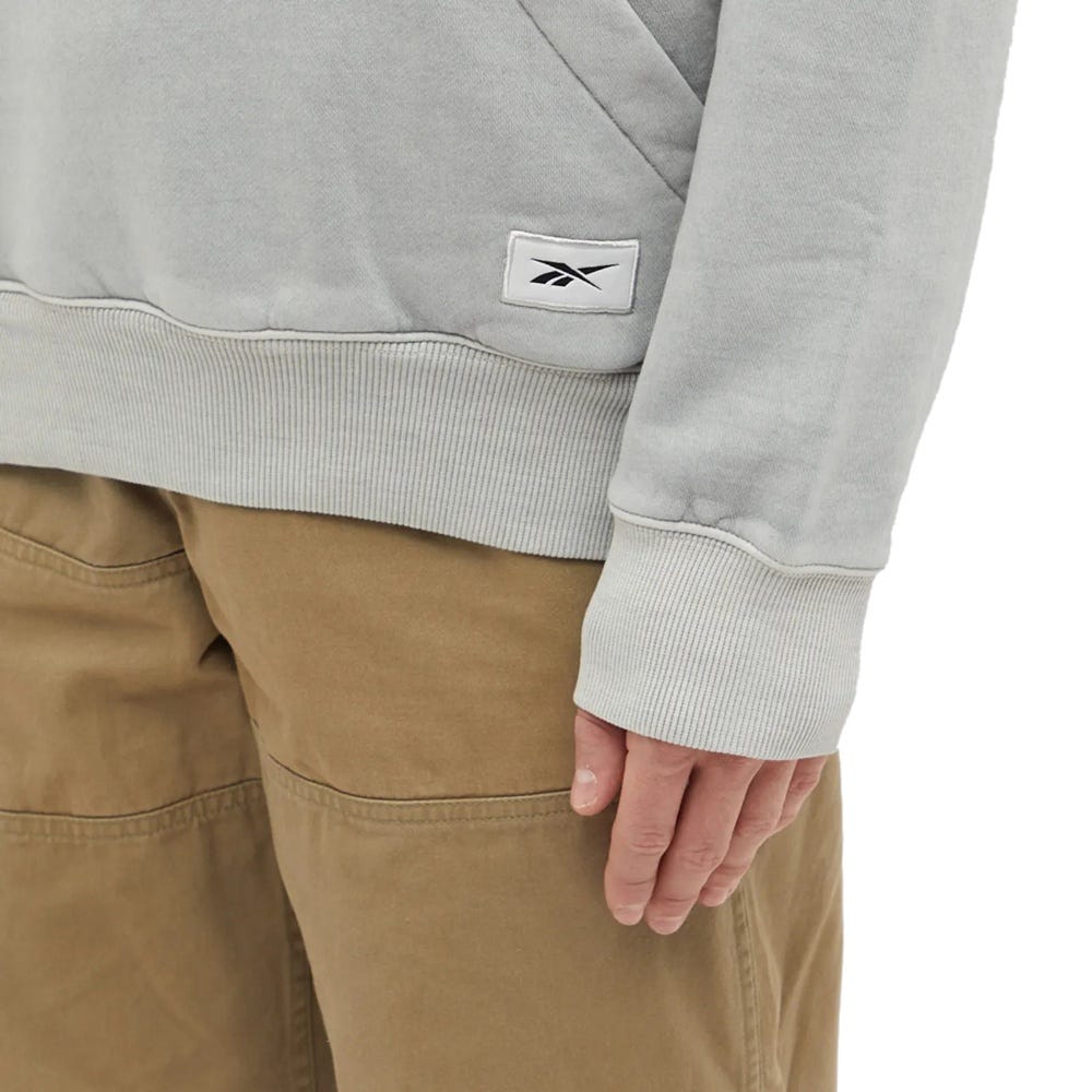 Reebok Natural Dye Hoody In Pure Grey