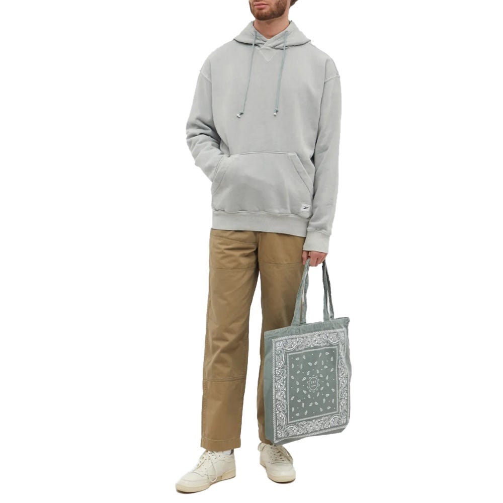Reebok Natural Dye Hoody In Pure Grey