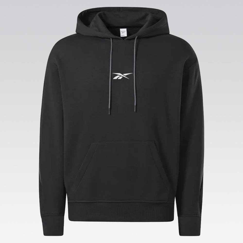 Reebok Basketball Back Vector Sweatshirt In Black