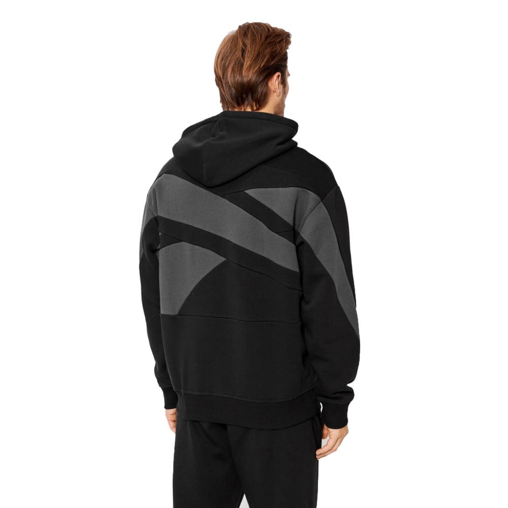 Reebok Basketball Back Vector Sweatshirt In Black