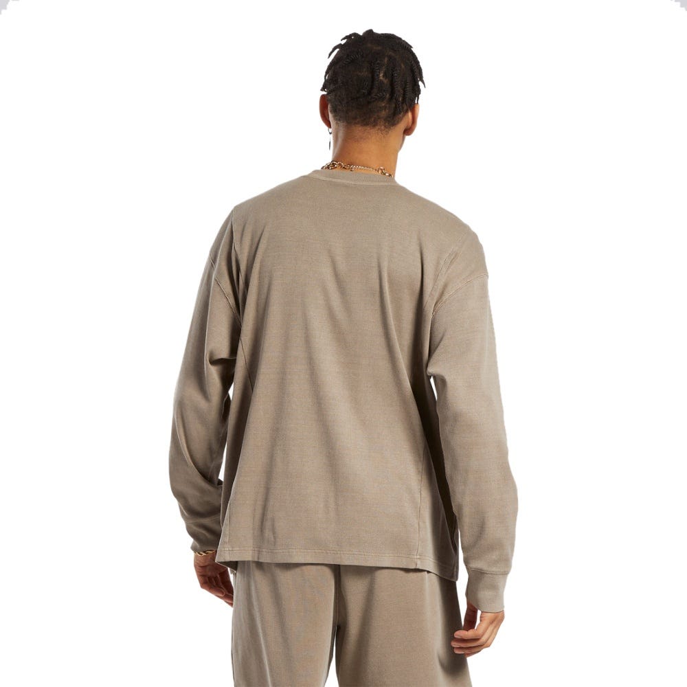 Reebok Classics Natural Dye Crew Sweatshirt In Trek Grey