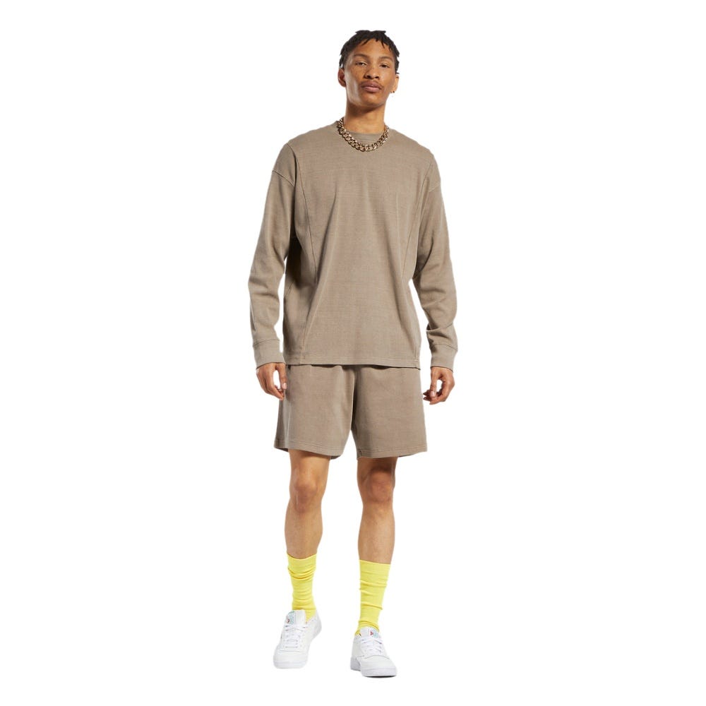 Reebok Classics Natural Dye Crew Sweatshirt In Trek Grey