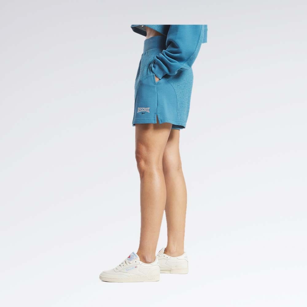 Reebok Classics Varsity High-Rise Rib Women's Shorts