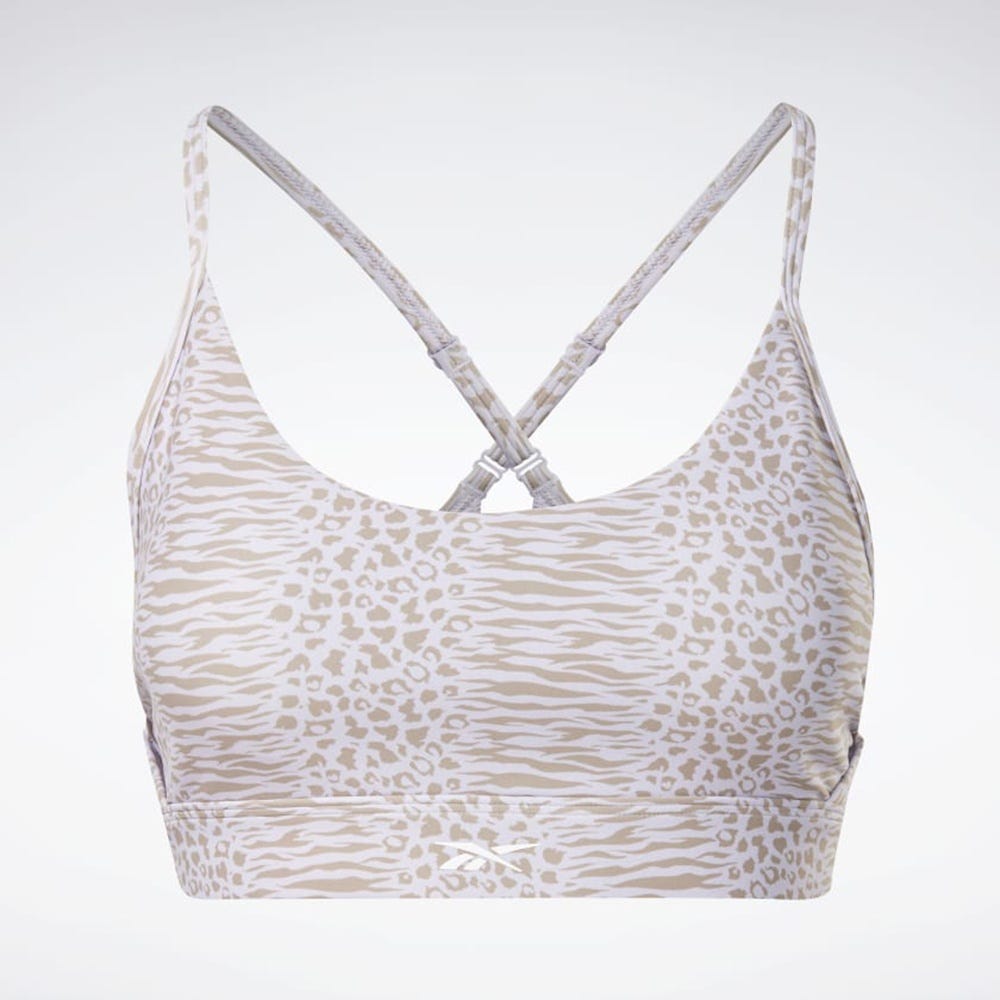 Lux Strappy Sports Modern Safari Print Women's Bra