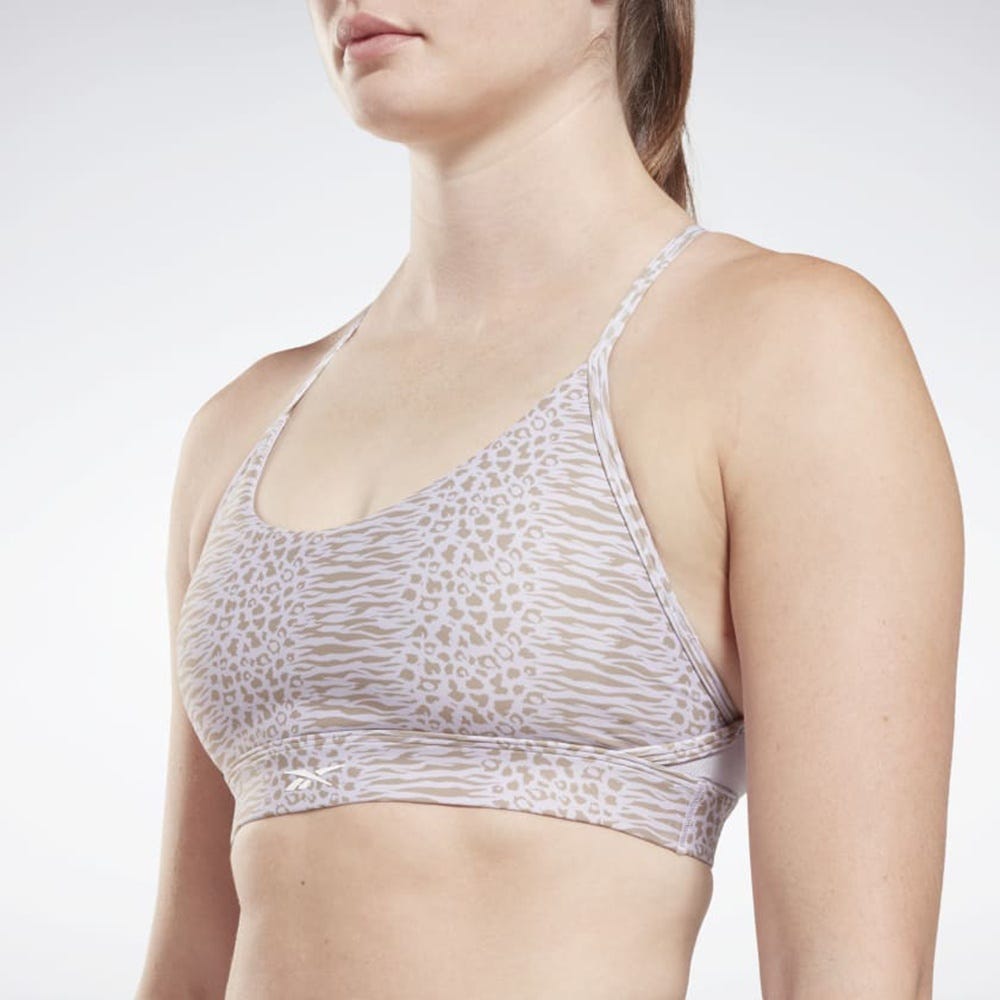 Lux Strappy Sports Modern Safari Print Women's Bra