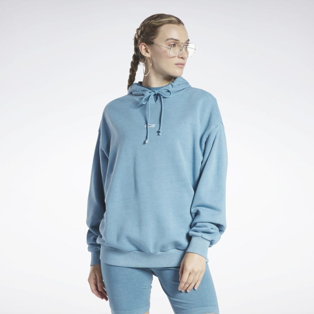 Classics Natural Dye Oversized Long Women's Hoodie