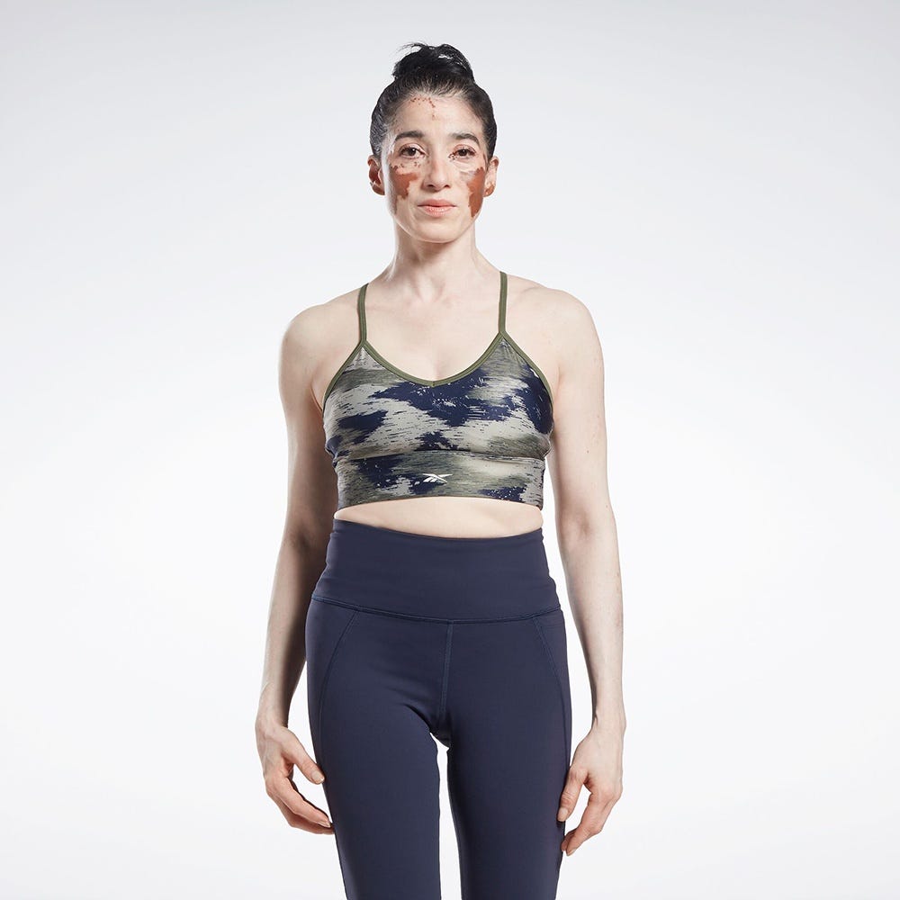 Workout Ready Camo Print Women's Bra