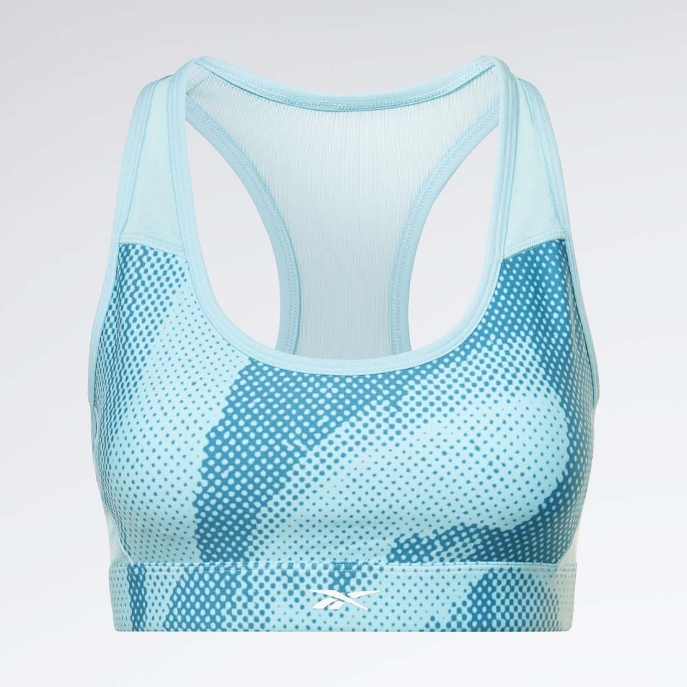 Lux Perform Allover Print Racer Bra