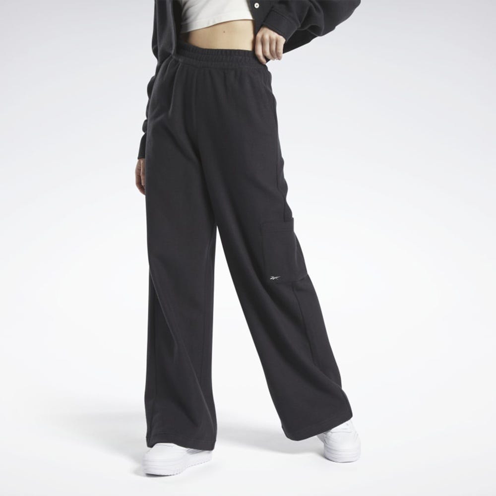 Classics Reverse Fleece Wide Leg Women's Pants 