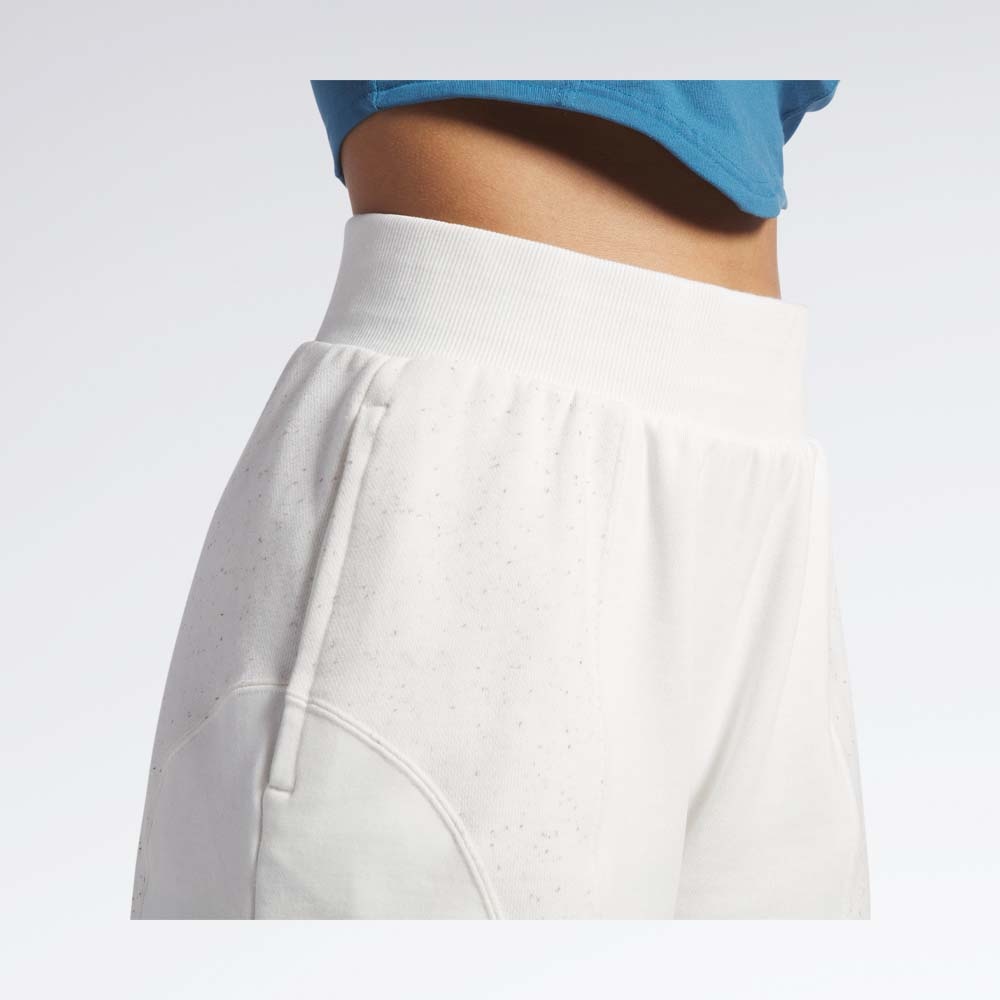 Reebok Classics Varsity High-Rise Rib Shorts