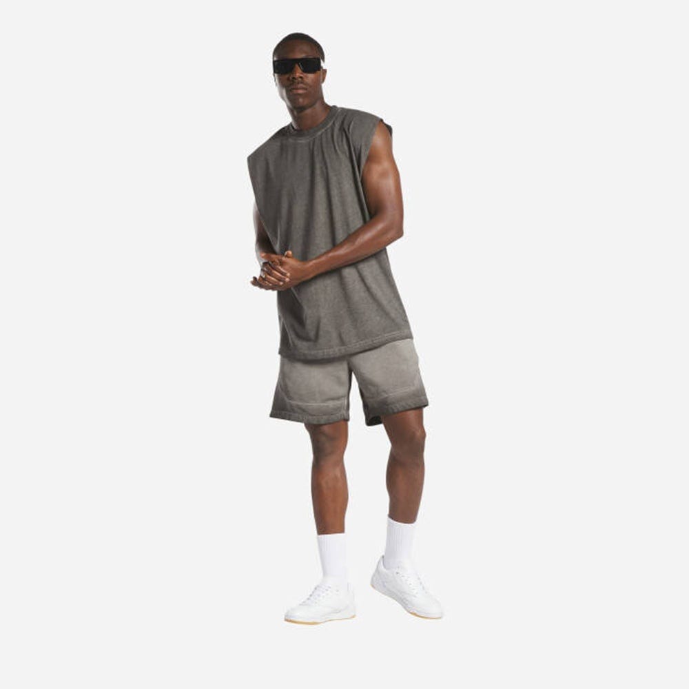 Basketball Court Top Bi-Dye Men's Tank Top