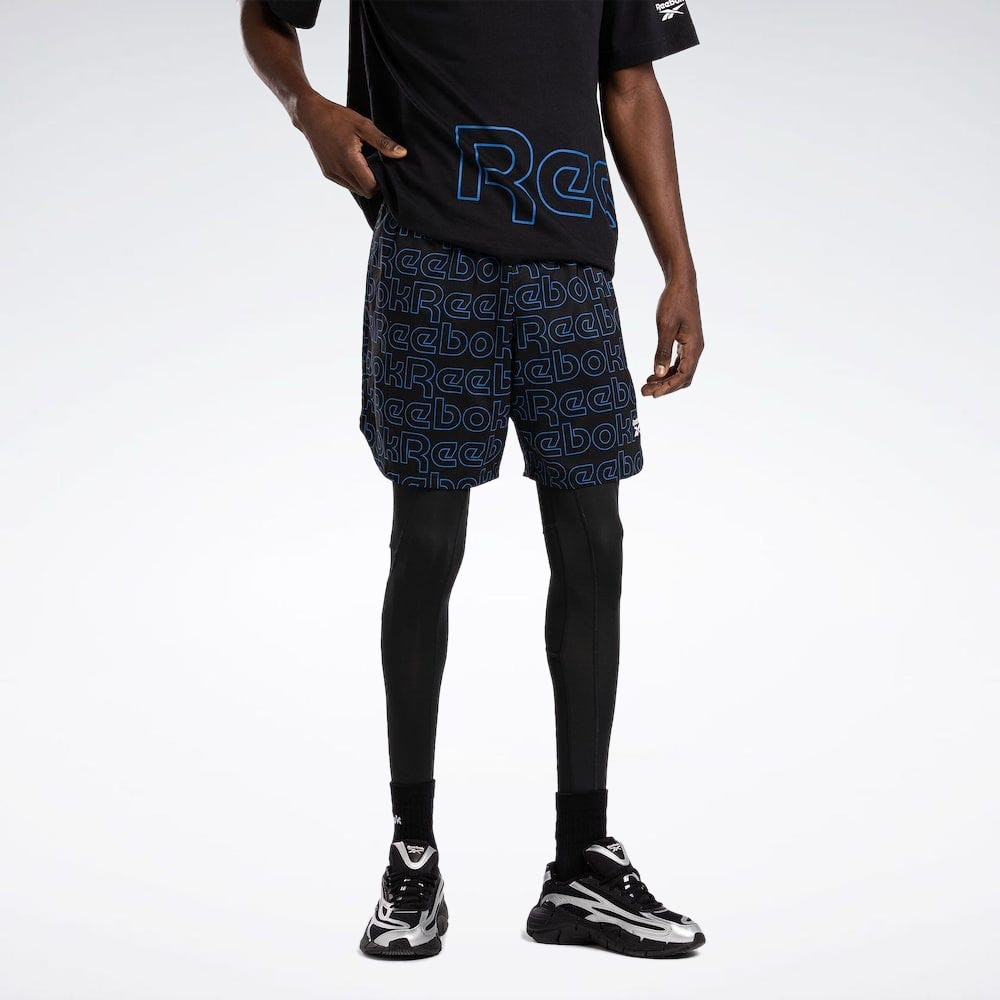 Logo Print Men's Shorts