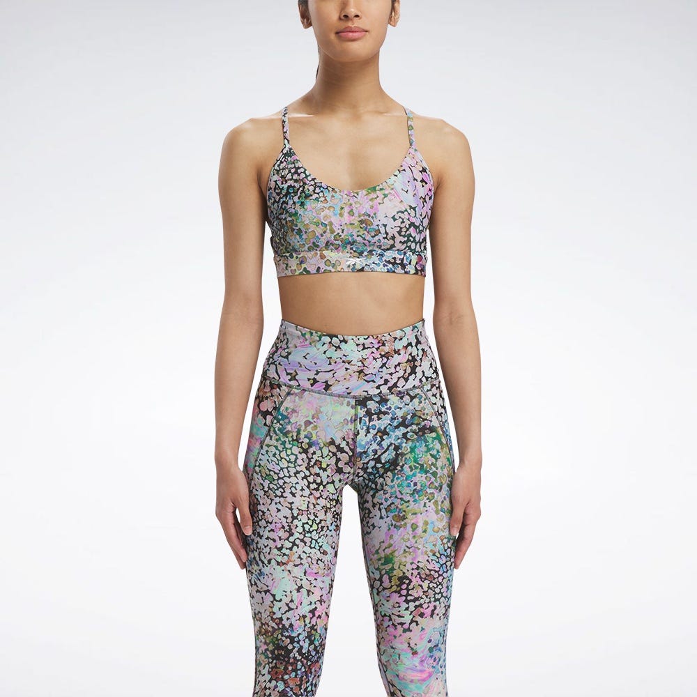 Lux Strappy Sports Women's Bra Animal Print
