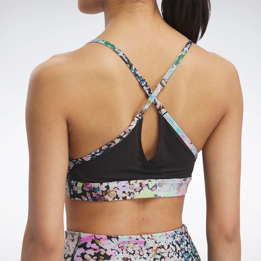 Lux Strappy Sports Women's Bra Animal Print